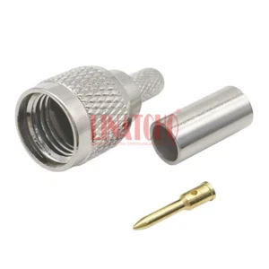RG142 LMR195 RG58 50-3 Moto GM300 Radio Coche MINI UHF Macho Crimpado Cable Conector - Imagen 1 de 10