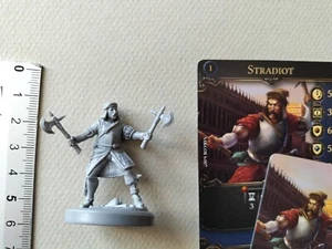 STRADIOT MINIATURE+CARTE FRANCAIS/NOVA AETAS RENAISSANCE G176 - Imagen 1 de 1