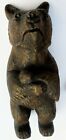 Antique or Vintage Carved Wooden Bear Black Forest etc. approx 7 1 8 inches high
