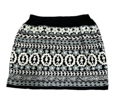 Scully Western Mini Skirt Southwest Blanket Pattern Size Medium Summer - Image 1 of 4