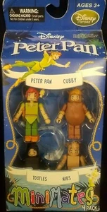 Diamond Select Disney Store Minimates Peter Pan Mini Mates 4 pack NEW - Picture 1 of 1
