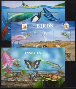 NEVIS MNH 2002 SG1707-25 Fauna (2 exploraciones) - Imagen 1 de 1