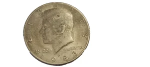 ERROR 1983 P Kennedy Half Dollar Clogged P, no FG ERROR No Reserve! - Picture 1 of 5