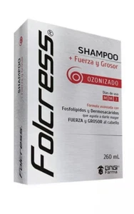 Folcress Pack 2 Champú Fórmula Avanzada Tratamiento Reparador Capilar Ozono 260ml - Imagen 1 de 4
