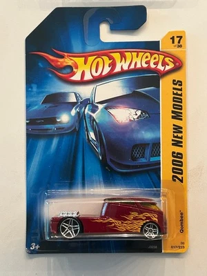 Hot Wheels 2006 New Models 17 of 38 Qombee 017/223 Red w Flames - Image 1 of 2