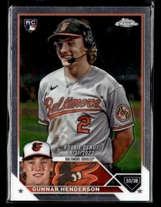 2023 Topps Chrome Update #USC208 Gunnar Henderson - Bild 1 von 2