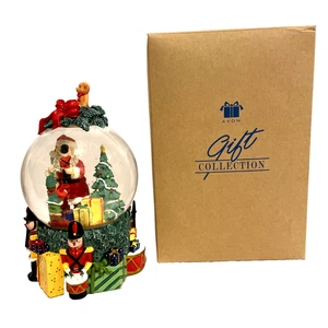 Avon 2001 Holiday Novelty musikalische Schneekugel neu im Karton Weihnachtsmann - Neu im Karton - ungeprüfte Batterie - Bild 1 von 18