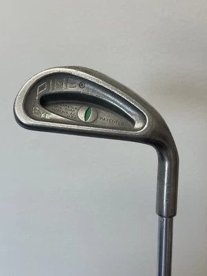 Ping Eye Green Dot Single 9 Iron  Steel Shaft - 36" RH- New Grip - Image 1 of 4