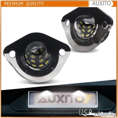 For 1994-2004 Ford Mustang White BRIGHT SMD LED Plate License Lights Lamp SET EO - Image 1 of 4