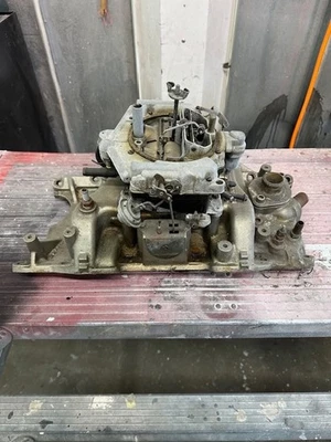 1966-1987 Edelbrock Performer Aluminum Intake Manifold Dodge Plymouth 318/360 - Image 1 of 4