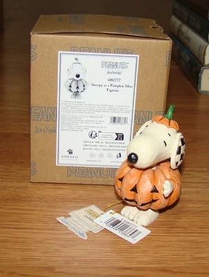 Peanuts by Jim Shore - Snoopy Great PUMPKIN (6002777) Miniature - Image 1 of 4