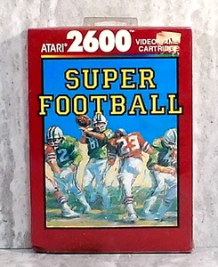 Cartuccia gioco vintage 1988 Atari 2600 VCS Super Football CX26154 nuova con scatola - Foto 1 di 6