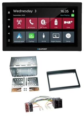 Blaupunkt DAB Bluetooth USB MP3 2DIN Autoradio für Porsche 911, 996 (97-06) - Bild 1 von 4