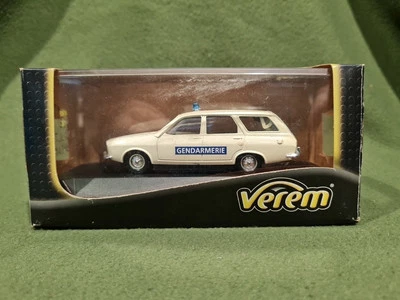 VEREM V 281 RENAULT R12 BREAK GENDARMERIE FRANCIA FRANCE 1:43 - Immagine 1 di 4