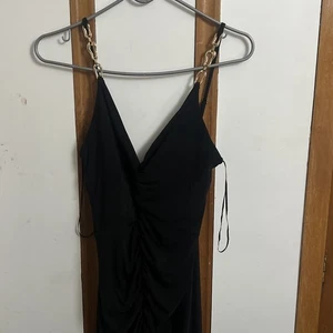 Lipsy Sleeveless Black Gown Size 10 - Picture 1 of 6