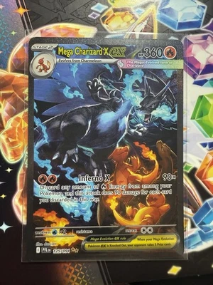 Mega Charizard X EX 125/094 SIR Mint | Phantasmal Flames - Image 1 of 2