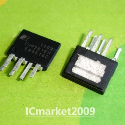 MARKENLOS 10 PCS TOP261EN ESIP-7 TOP261EG Enhanced EcoSmart Integrated Off-Line Switcher #