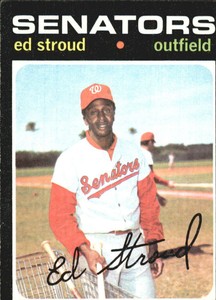 1971 Topps #217 Ed Stroud - VG-EX 
