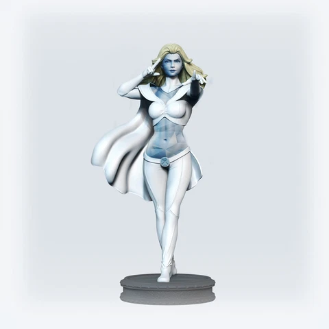 X-men Emma Frost 3D printed unpainted unassembled resin model kit Cover