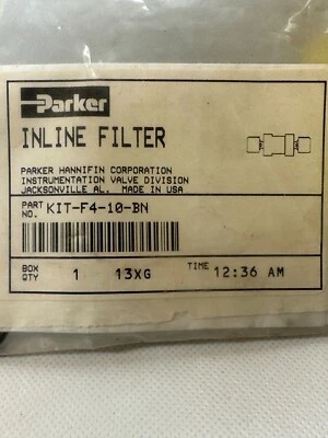 Parker Inline Filter Element F4-10-BN 10 Micron - Image 1 of 4