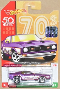 Hot Wheels 2018 50th Throwback ’71 MUSTANG Mach 1 Usine Scellé - Picture 1 of 2