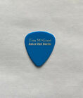 Tim Mcgraw - Bob Minner 2002 Tour Issued Guitar Pick Blue Dance Hall Doctor