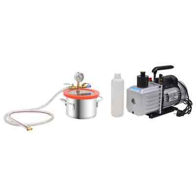 Vacuum Chamber With 2-stage Pump 3.7 L • 531.04£