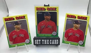 2024 RAFAEL DEVERS TOPPS HERITAGE #239 CHROME #ED 781/999 - Picture 1 of 3
