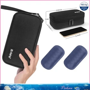 Insulin Cooler Travel Carrying Case Portable Diabetes Cold Medication Organizer - Picture 1 of 10