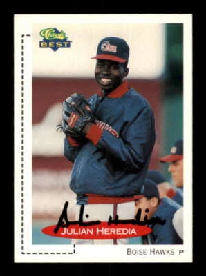 1991 Classic Best #444 Julian Heredia AUTOGRAPHED!!!! 242917 - Image 1 of 2