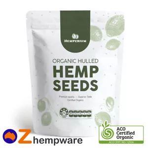 Hemp Seeds Hulled Australian Certified Organic Vegan Food 250g,500g,1kg,2kg,4kg - Picture 1 of 1