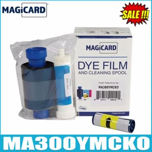 1-5 Pack Magicard MA300YMCKO Full Color Ribbon Enduro, Rio Pro - 300 Print - New - Picture 1 of 9