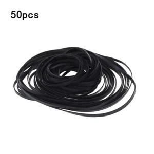 50Pcs Universal Assorted Common Flat Rubber Belt for Recorders Drives - Picture 1 of 8