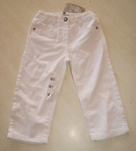 Pantalon blanc neuf taille 24 mois marque Grain de Blé étiqueté à 20,99€