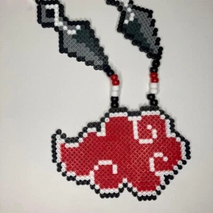 NEU Akatsuki Naruto Kandi Perler Halskette EDM EDC Fest Rave Dance 🙂 - Bild 1 von 3