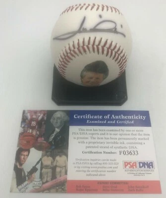 Mario Andretti Signed Racing Autograph Baseball Signature PSA Authentic  - Image 1 of 4