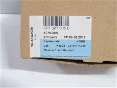 Original OEM Audi 8E5-827-505-B Quattro tapa maletero escotilla 2005-2009 A4 2004-2009 S4 Foto 1 de 2