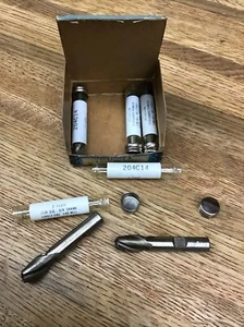 7/16 x 3/8" Shank 2F HSS Single End Mill - 5 pieces Brown & Sharpe - Picture 1 of 5