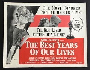 Best Years of Our Lives R54•Original Movie Poster Half Sheet 22x28 - Picture 1 of 5