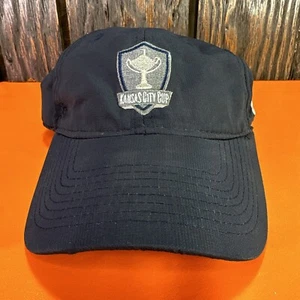 Gorra de golf Kansas City Cup Association Infiniti negra malla con tirantes Gear Club - Imagen 1 de 13