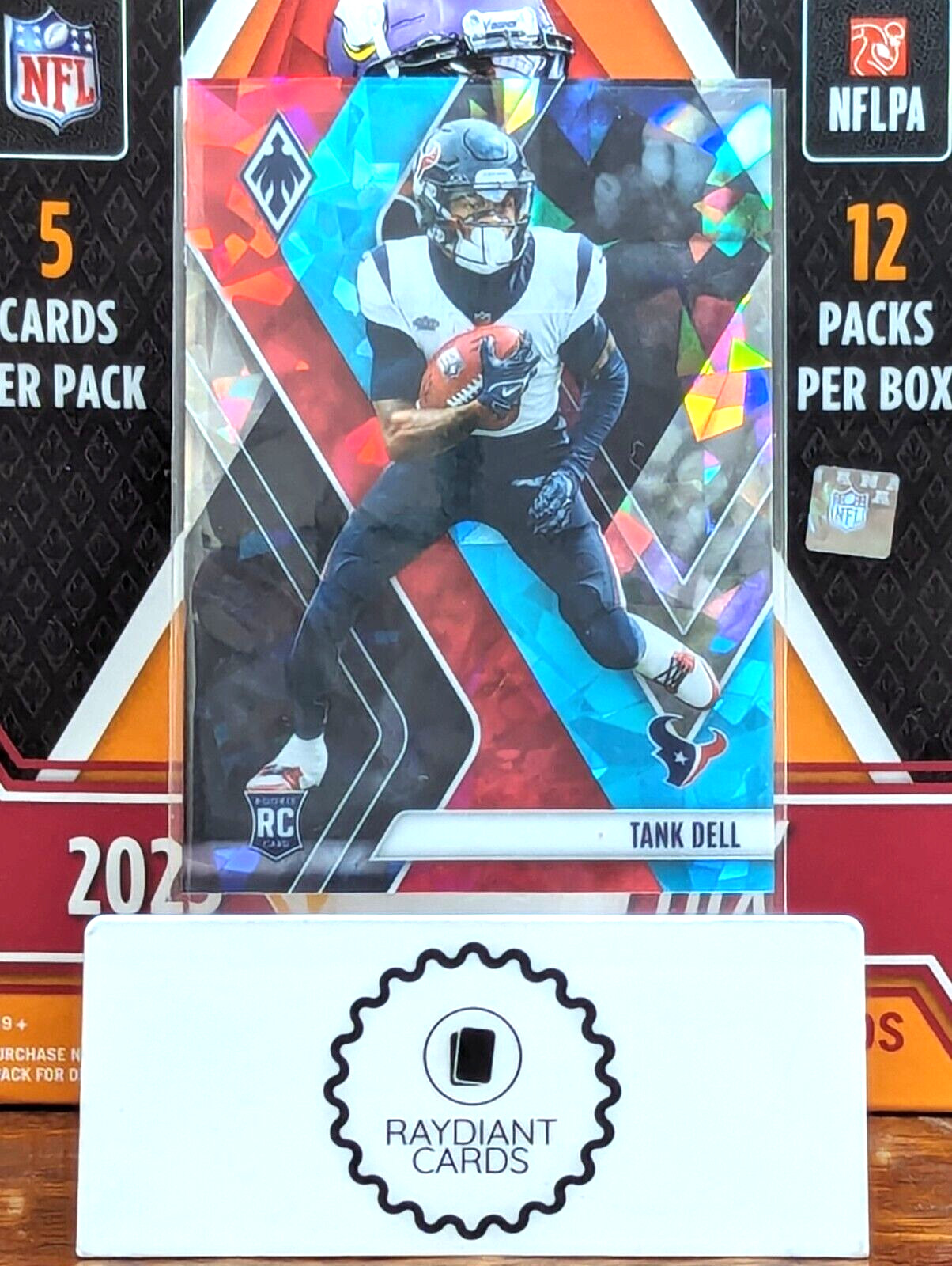 2023 Phoenix TANK DELL #135 Fire & Ice Variation RC 22/50 HOUSTON TEXANS