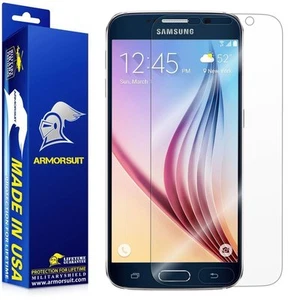 [2-Pack] ArmorSuit MilitaryShield Samsung Galaxy S6 Screen Protector - Picture 1 of 6