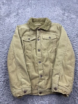 Chaqueta De Colección Gloria Desteñida Mujer XL Tostada Pana Sherpa Forrada Western Granero Abrigo Y2K Foto 1 de 4