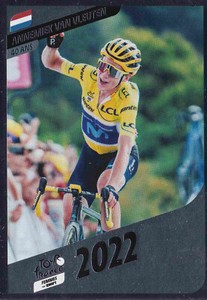 Panini, Tour de France 2023: sticker 7 Annemiek Van Vleuten (Movistar) 2022