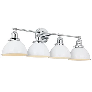 Savannah 4-Light Vanity Light, Polished Chrome - Picture 1 of 1