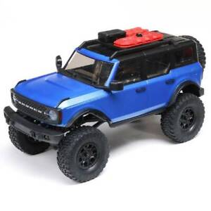 Axial RC Crawler SCX24 2021 Ford Bronco blau 1:24 RTR inkl Akkku, Ladegerät