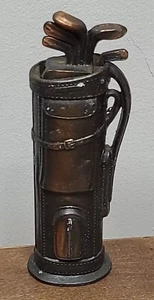 Negbaur Table Lighter GOLF BAG Bronze Made in the USA - Picture 1 of 4