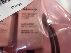 TEKTRONIX 012160501 012-1605-01 TEKPROBE INTERFACE CABLE (R4S9.5B4) - Imagen 1 de 4