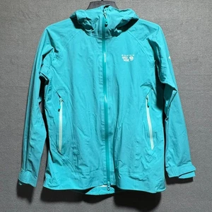 Mountain Hardwear Stretch Ozonic Jacket Turquoise Womens Size Large - Picture 1 of 13