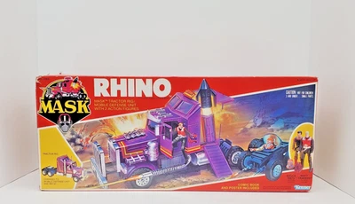 KENNER MASK RHINO Truck vintage 1985 with box, insert and paperwork M.A.S.K. - Image 1 of 4